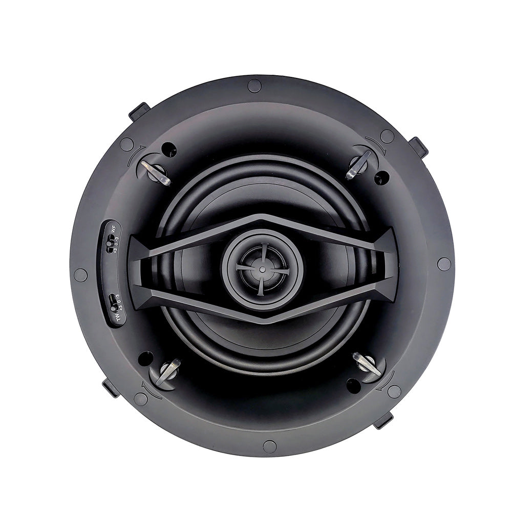 olman Smart-825 installed flush in ceiling with white grille in modern room